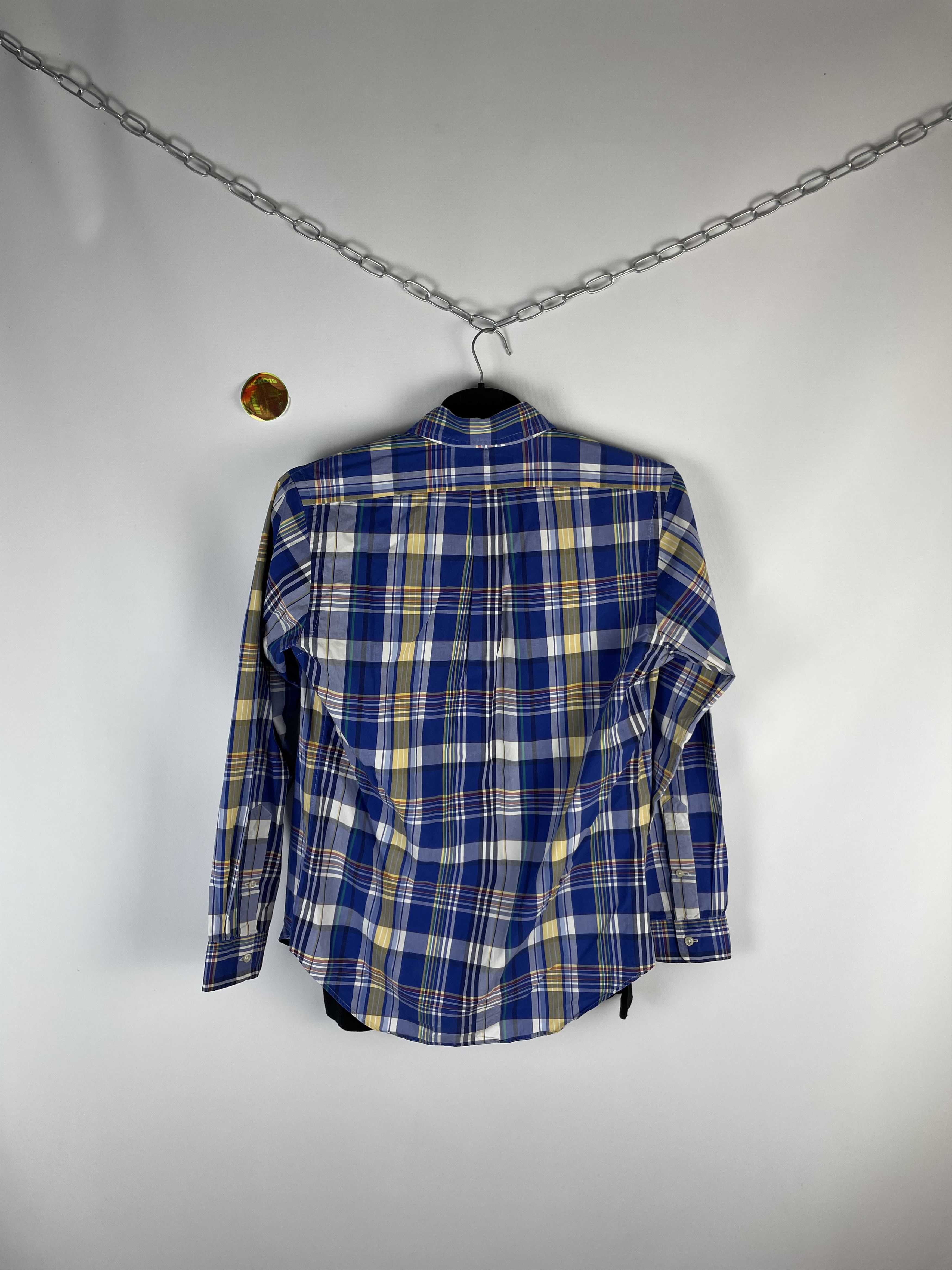 Flannel Flannel Polo Ralph Lauren Vintage Mens Shirt Size US S / EU 44-46 / 1 - 7 Thumbnail