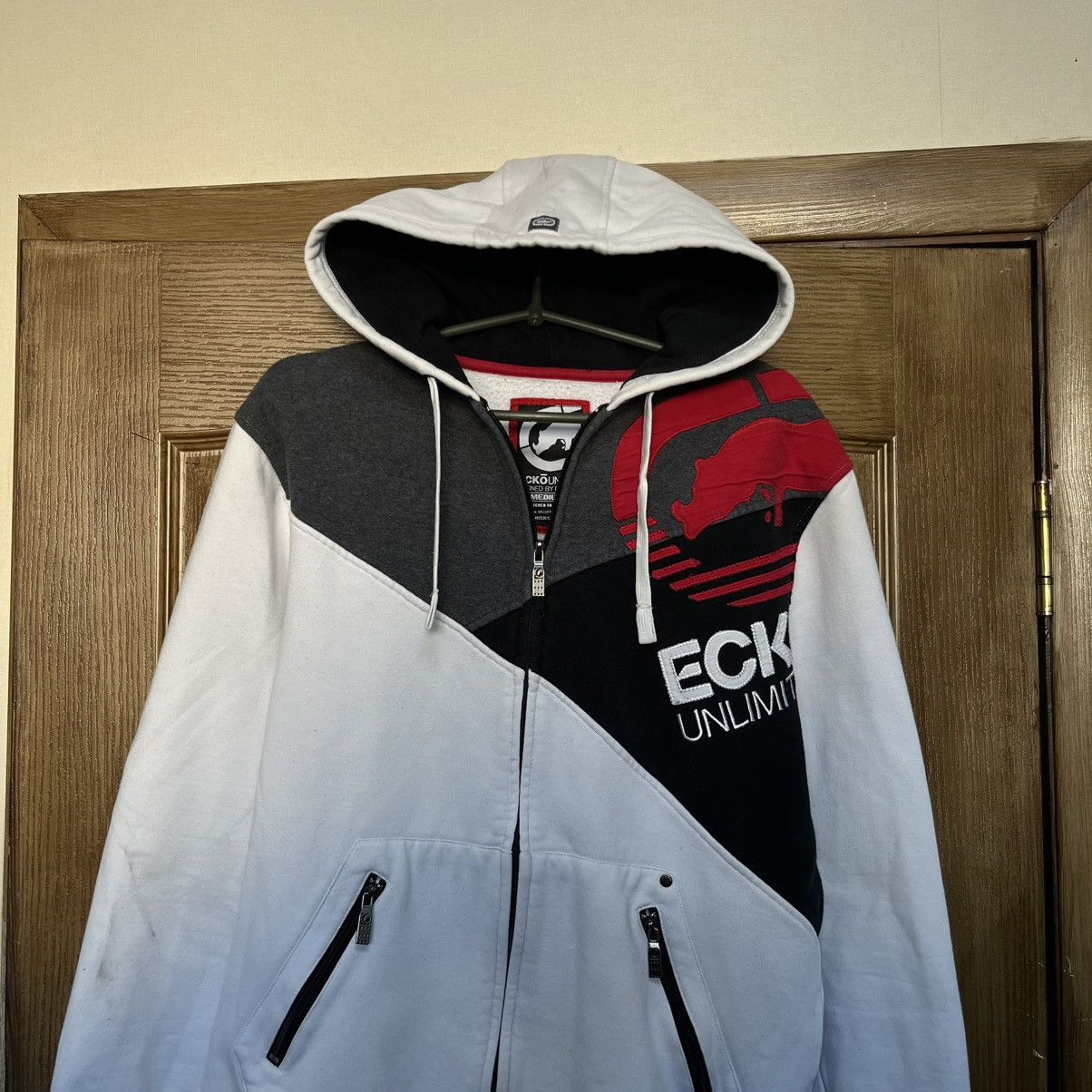 Ecko Unltd. Vintage Y2K Ecko UNLTD Zip Hoodie If Six Was Nine Style Size US M / EU 48-50 / 2 - 3 Thumbnail