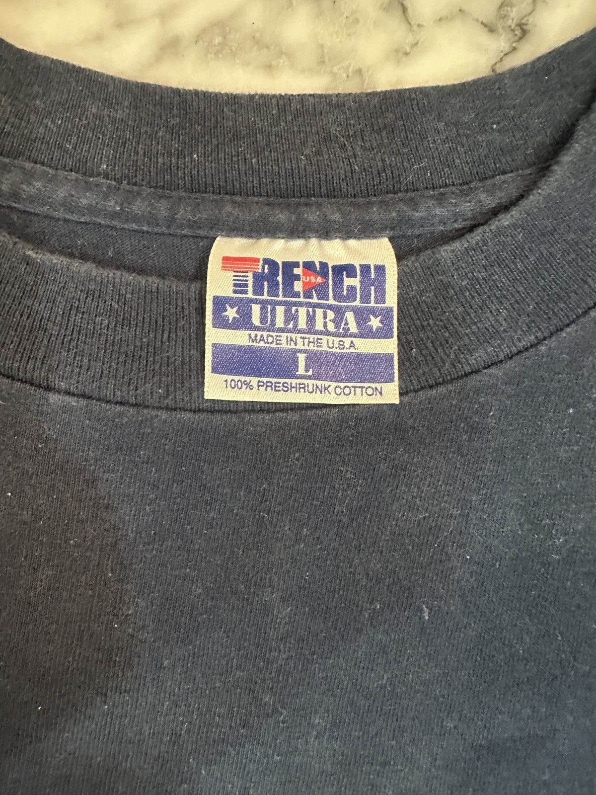Other Vintage Notre Dame Fighting Irish Tee Trench Mfg USA L Size US L / EU 52-54 / 3 - 3 Thumbnail