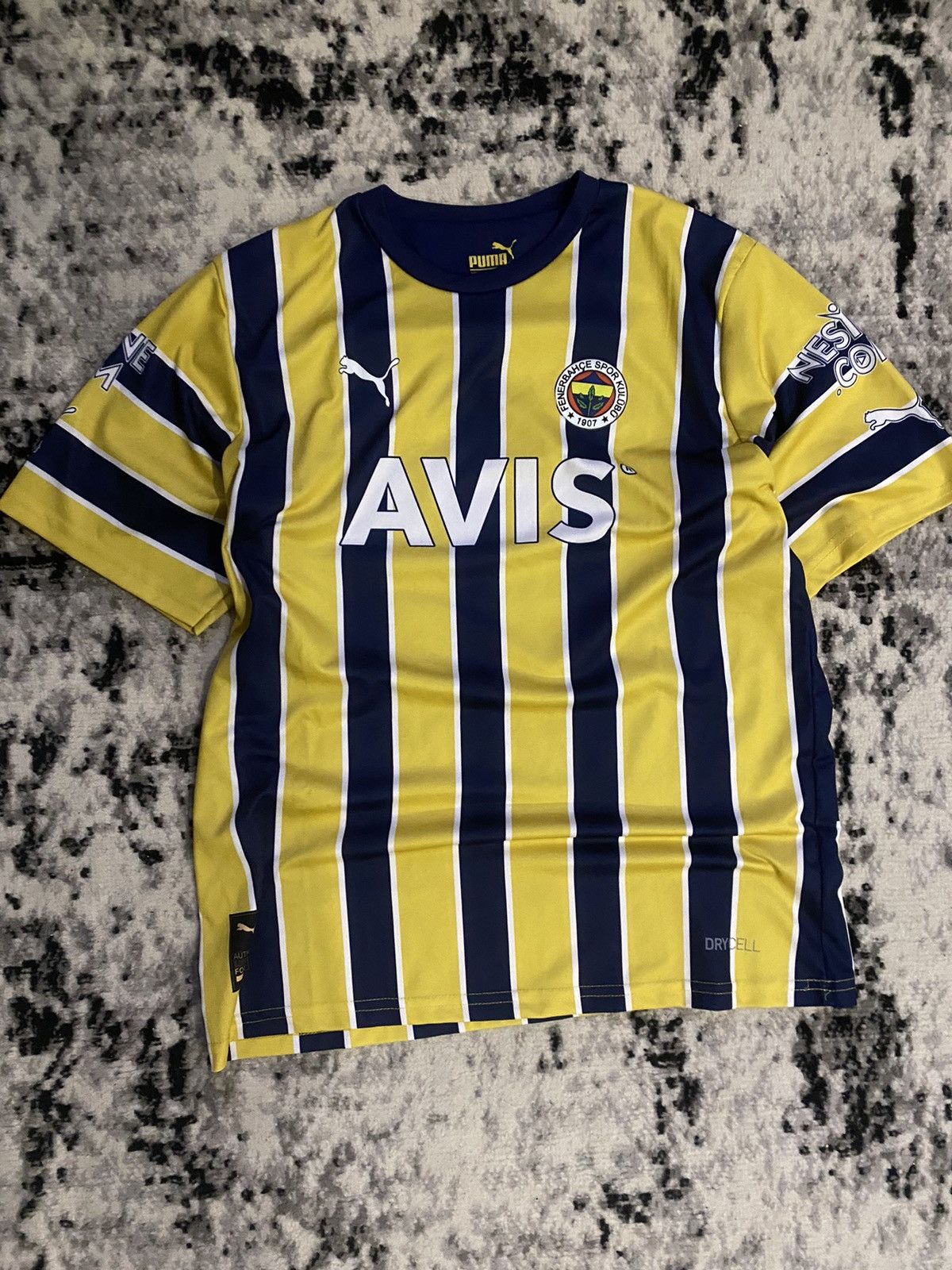 Puma × Vintage Puma Fenerbahce Soccer Jersey Turkiye SS 21 Blockcore Size US XL / EU 56 / 4 - 1 Thumbnail