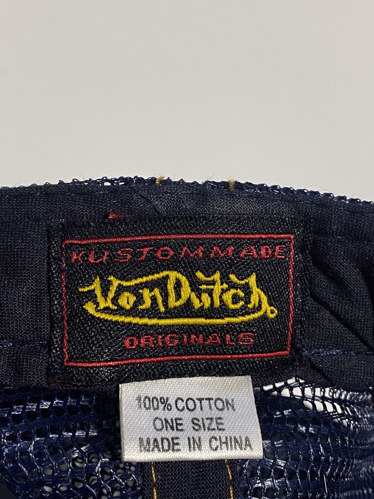 Von Dutch 🔥 00s VON DUTCH RHINESTONES EMBELLISHED DENIM CAP Y2k Size ONE SIZE - 13 Thumbnail