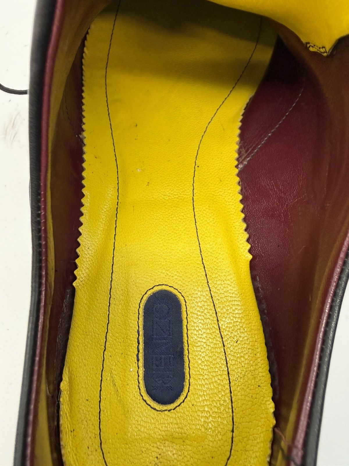 Kenzo KENZO HOMME-Roy Krejberg Era-Sculpted-Black Brogue Oxfords Size US 10.5 / EU 43-44 - 18 Thumbnail