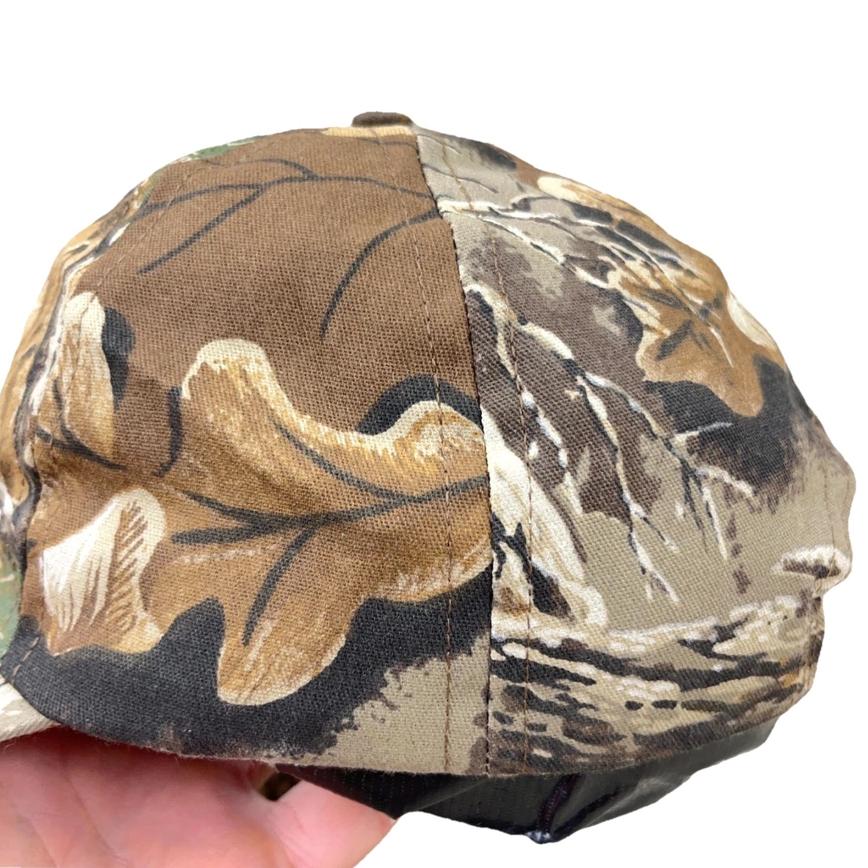 Vintage VINTAGE Advantage Timber Camo Hat Cap Strap Back USA 90s Herman Survivors Boots Shirt? Size ONE SIZE - 3 Thumbnail