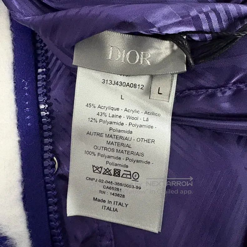 Dior Dior Purple CD full print reversible vest Size L / US 10 / IT 46 - 3 Thumbnail
