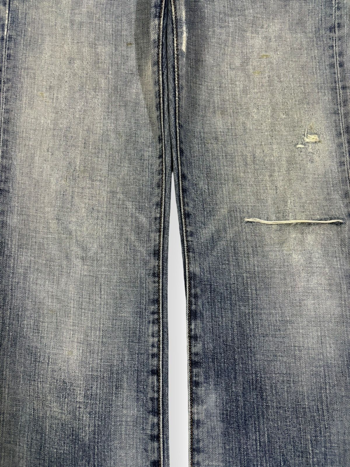 Balenciaga × Gap × Yeezy Vintage Gap 1969 Faded Slim Bootcut Distressed Grunge Jeans Size US 30 / EU 46 - 5 Thumbnail