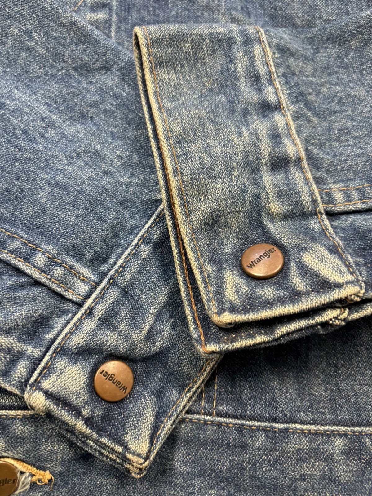 Wrangler Vintage Wrangler Denim Jacket Made in Malta 70s 80s Tracker Size US M / EU 48-50 / 2 - 6 Thumbnail