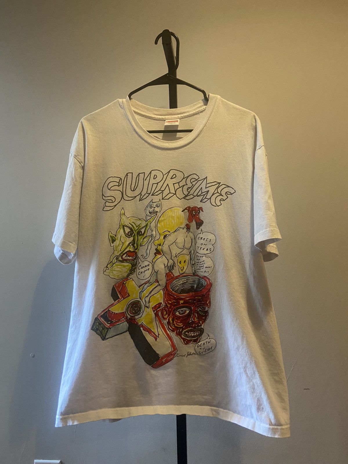 Supreme Supreme SS20 Daniel Johnston Tee Size US XL / EU 56 / 4 - 1 Thumbnail
