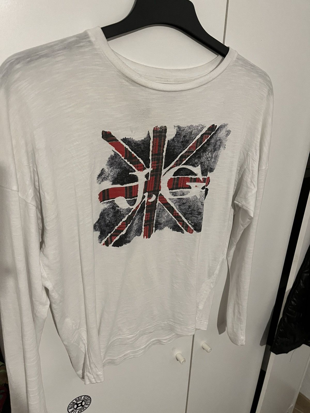John Galliano john galliano uk flag long sleeve Size S / US 4 / IT 40 - 1 Thumbnail