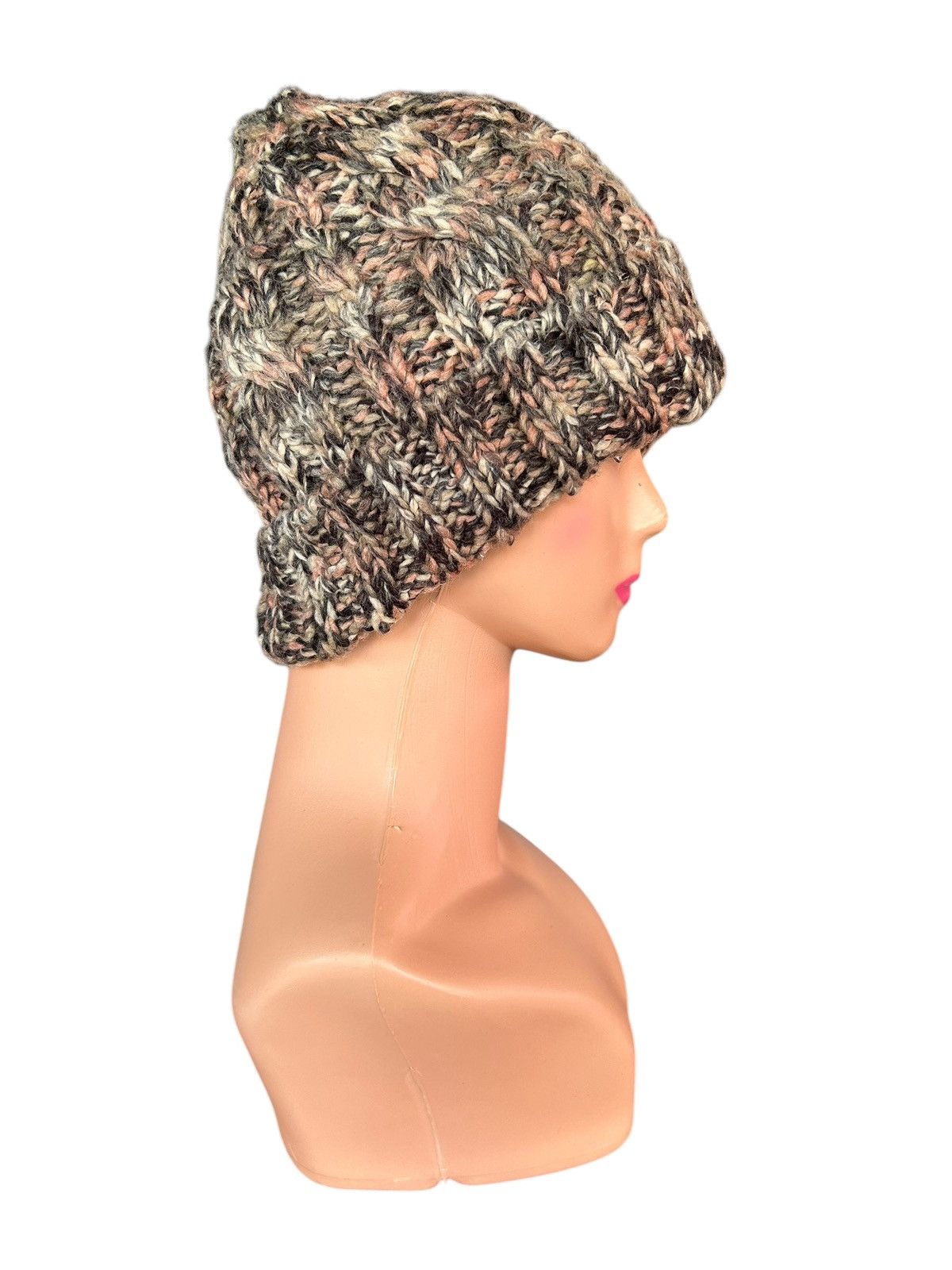 Japanese Brand × Kapital × Vintage Crochet Knitted Japanese Beanie Hats Size ONE SIZE - 3 Thumbnail