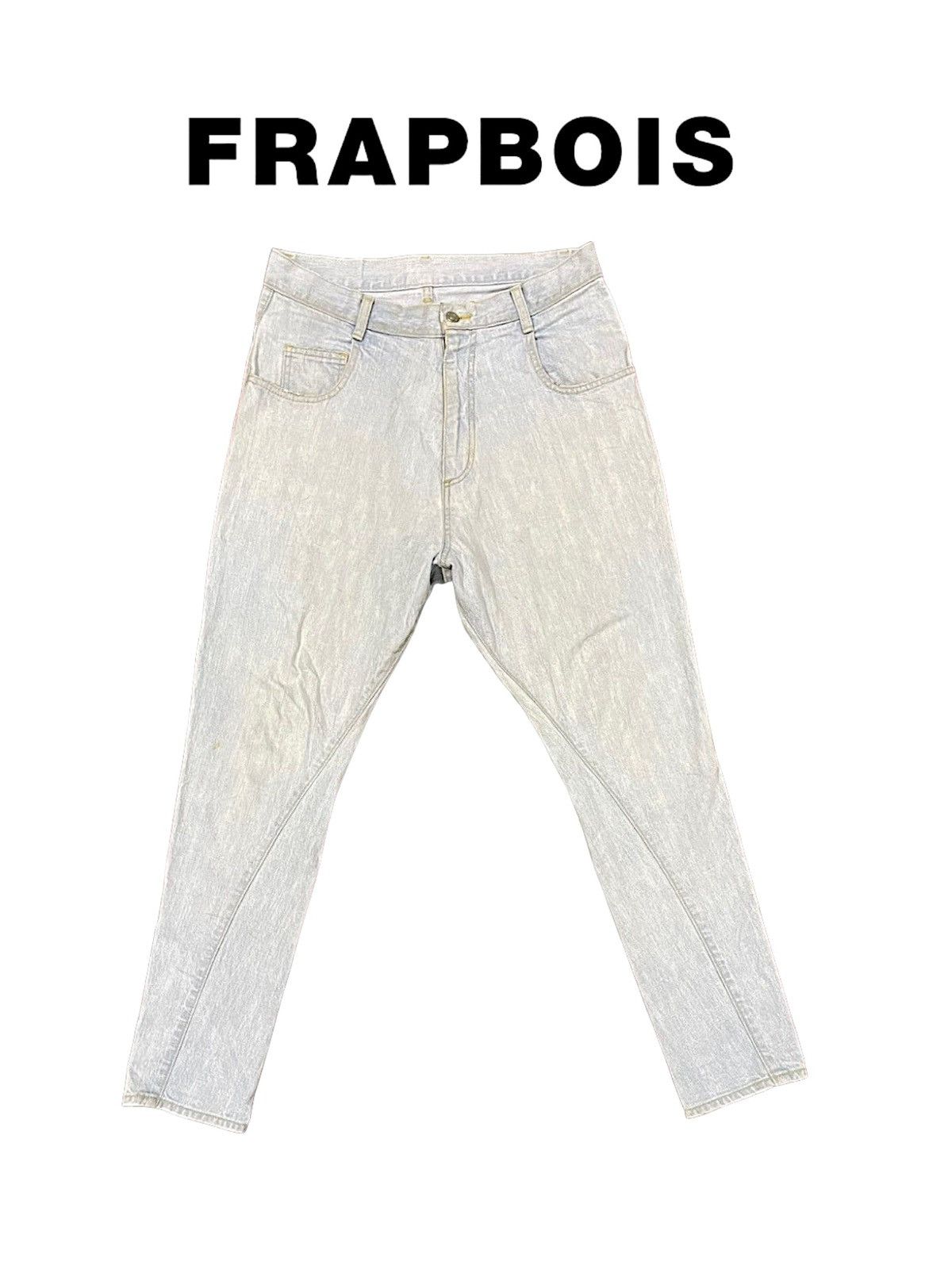 Frapbois × If Six Was Nine × Issey Miyake Frabois Drop Crotch Jeans Size US 33 - 2 Thumbnail