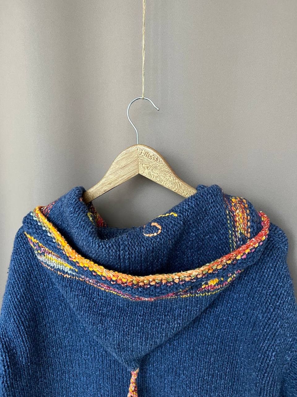 Other Pachamama Wool Handknit Cardigan Sweater Womens Size XL Size XL / US 12-14 / IT 48-50 - 8 Thumbnail