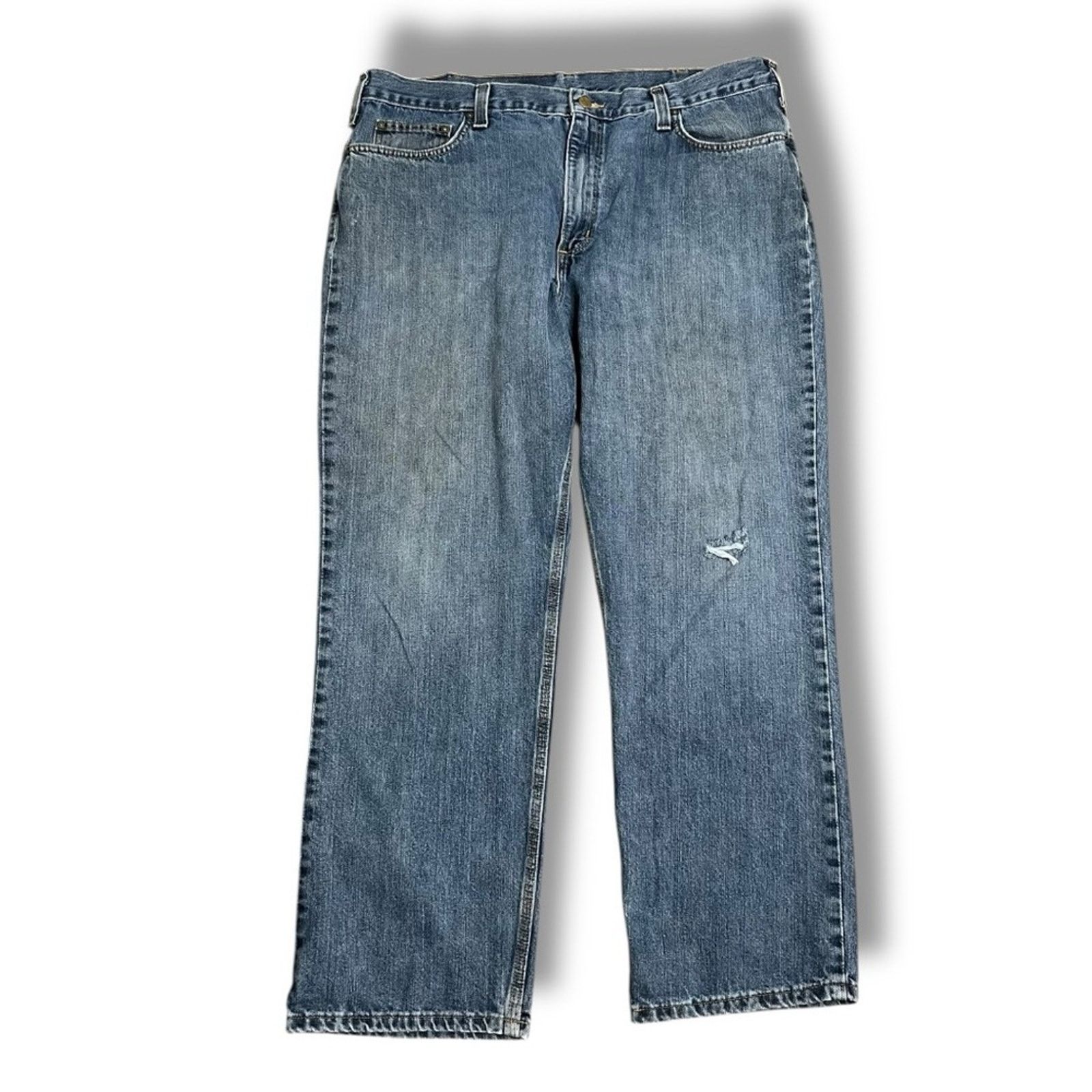 Carhartt Carhartt relaxed fit distressed men’s jeans 40 x 32 Size US 40 / EU 56 - 3 Thumbnail