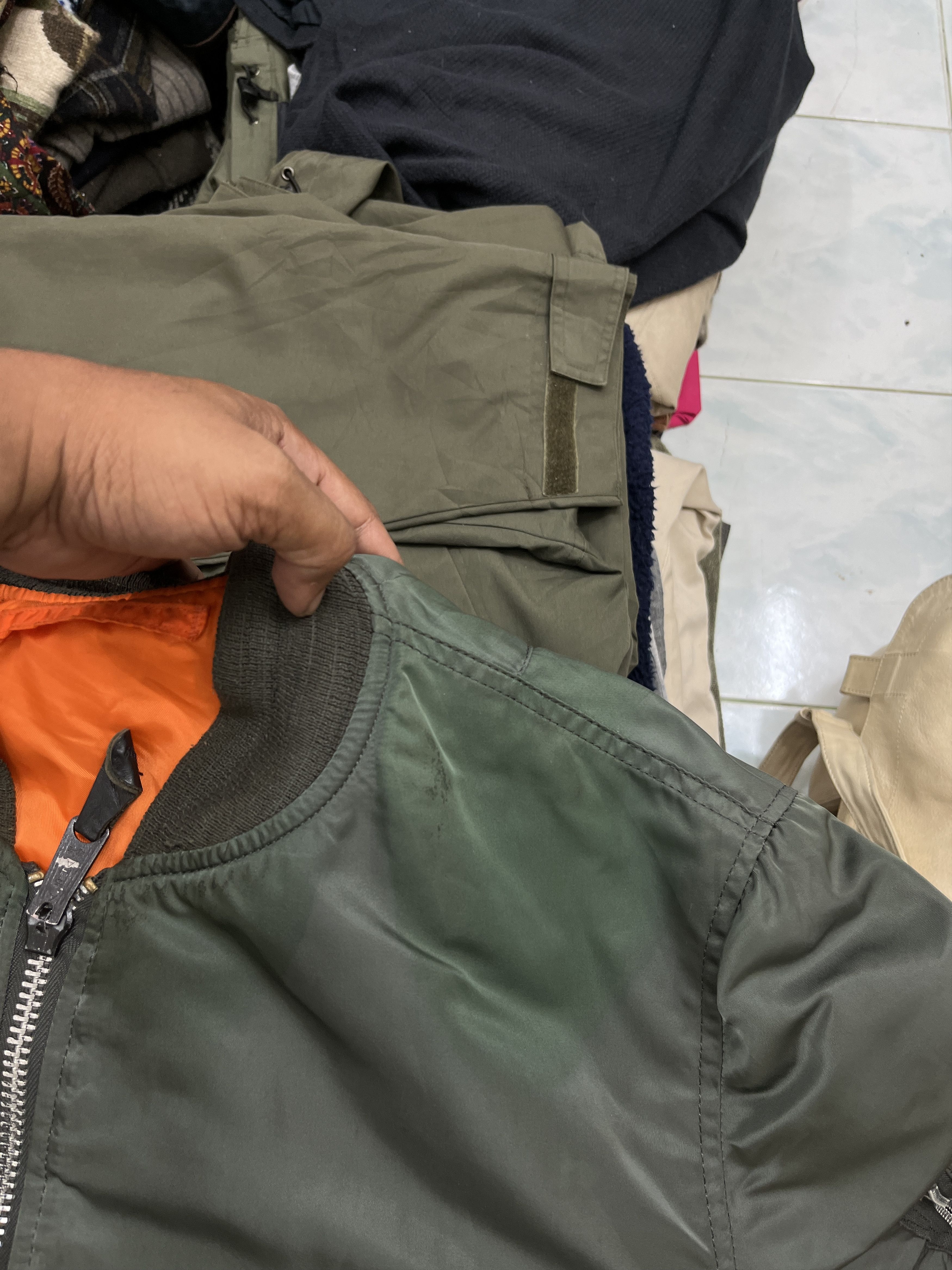 Alpha Industries 🔥🔥🔥STEALS VTG ALPHA INDUSTRIES MA1 BOMBER JACKET Size US L / EU 52-54 / 3 - 16 Thumbnail