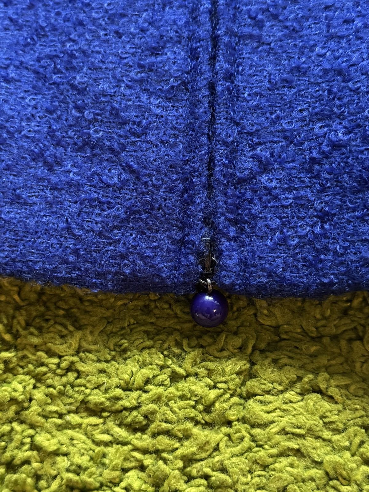 Claude Montana × Vintage State of Claude Montana 1990s archive wool mohair jacket Size M / US 6-8 / IT 42-44 - 4 Thumbnail