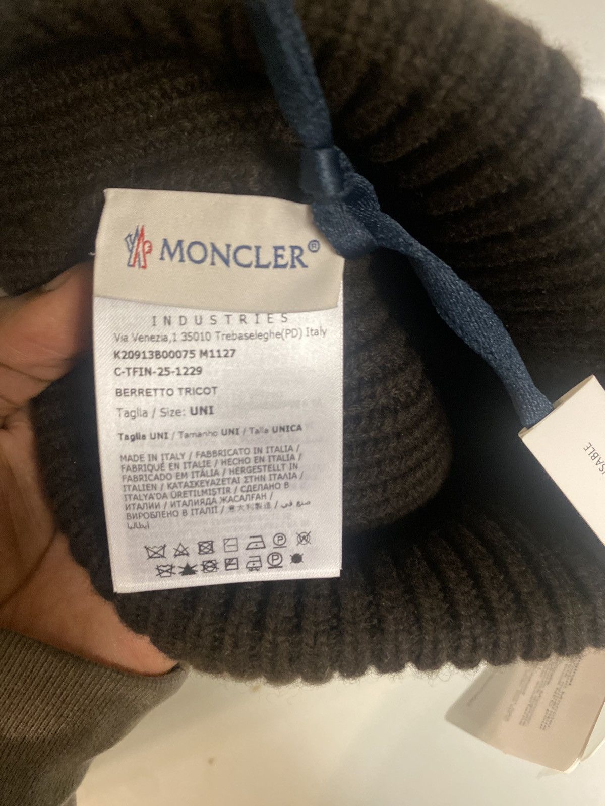 Moncler Monclear Beanie Beretta Tricot Size ONE SIZE - 5 Thumbnail
