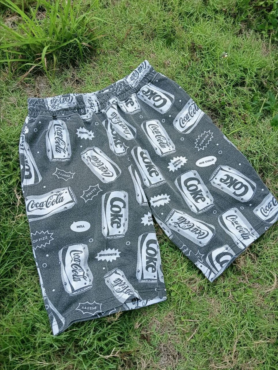 Coca Cola VINTAGE COCA COLA OVERPRINT SHORTPANTS Size US 28 / EU 44 - 3 Thumbnail