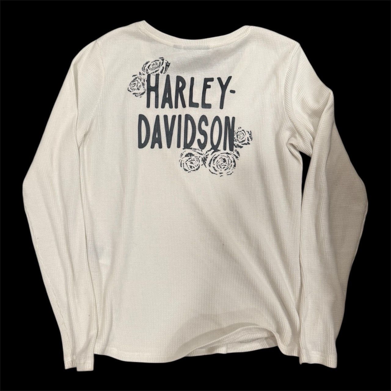 Harley Davidson Harley Davidson Rose Henley Size US L / EU 52-54 / 3 - 4 Thumbnail