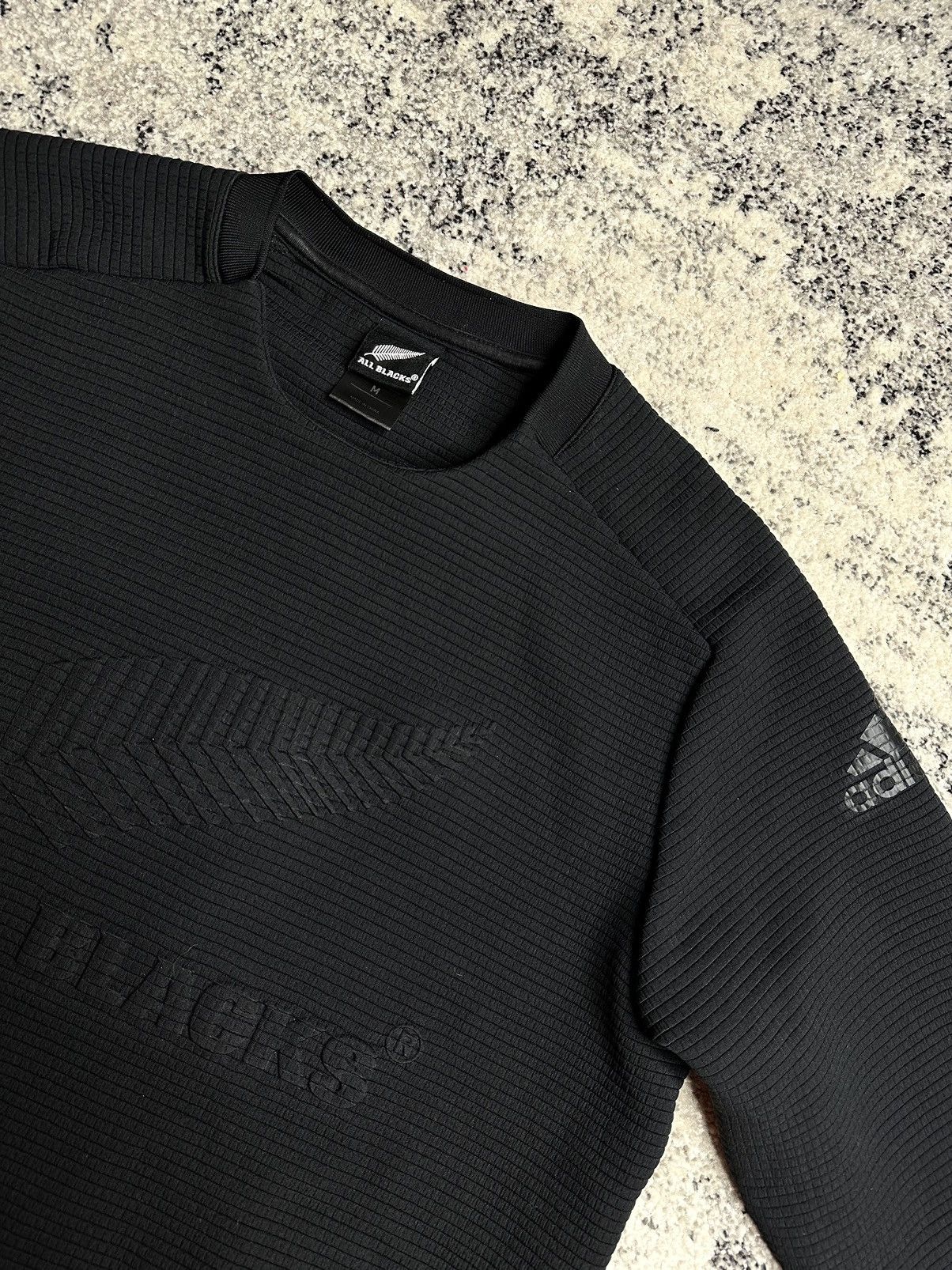 Adidas Adidas All Blacks Jersey Streetwear Vintage rare Y2K Size US M / EU 48-50 / 2 - 4 Thumbnail