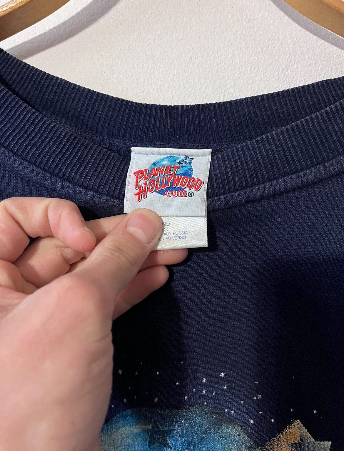 Planet Hollywood Oversized vintage sweatshirt 90s🔥 Size US L / EU 52-54 / 3 - 3 Thumbnail