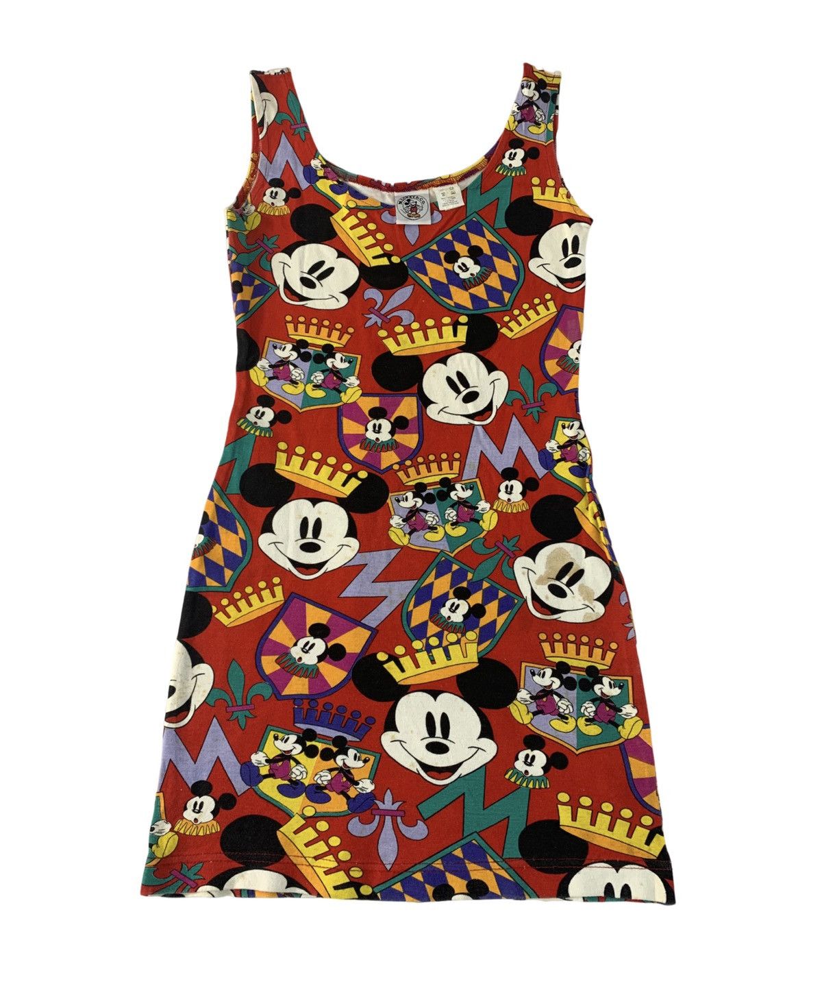 Disney Disney Mickey Mouse Tank Top Singlet All Over Printed Size XS / US 0-2 / IT 36-38 - 1 Thumbnail