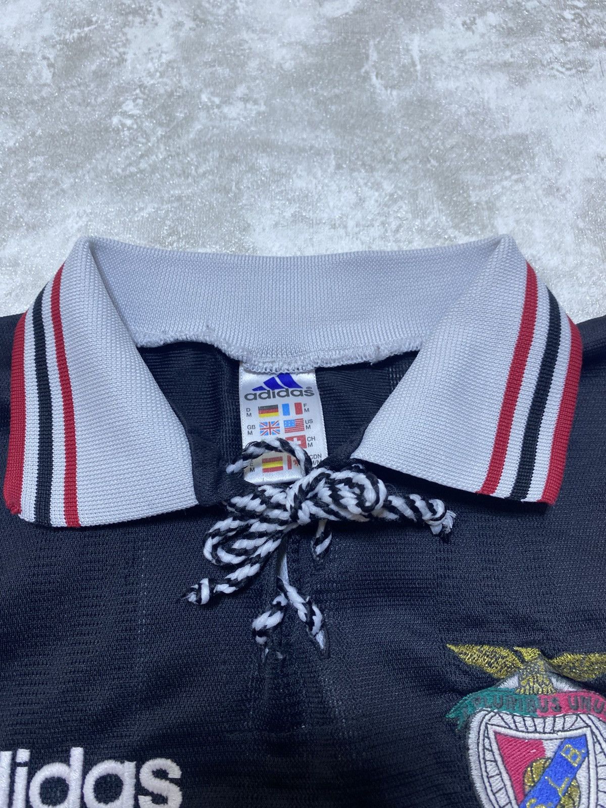 Adidas Vintage 1997-98 Benfica Adidas Away - Rare Football Jersey Size US M / EU 48-50 / 2 - 9 Thumbnail