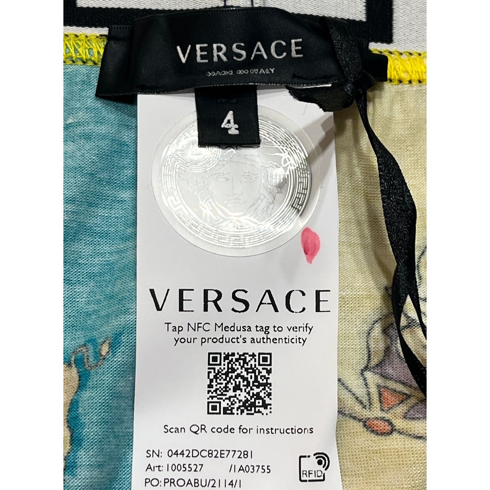 Versace 8-36 VERSACE Women's Panties Size 4/ Large Size US L / EU 52-54 / 3 - 4 Thumbnail