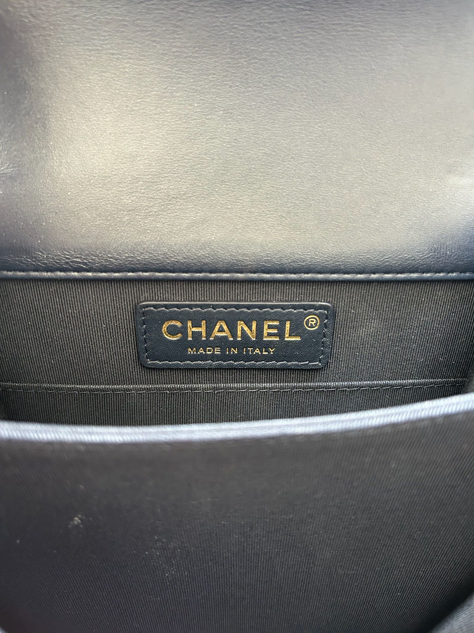 Chanel Chanel Metallic Lambskin Striped North South Cross Body Bag Size ONE SIZE - 7 Thumbnail