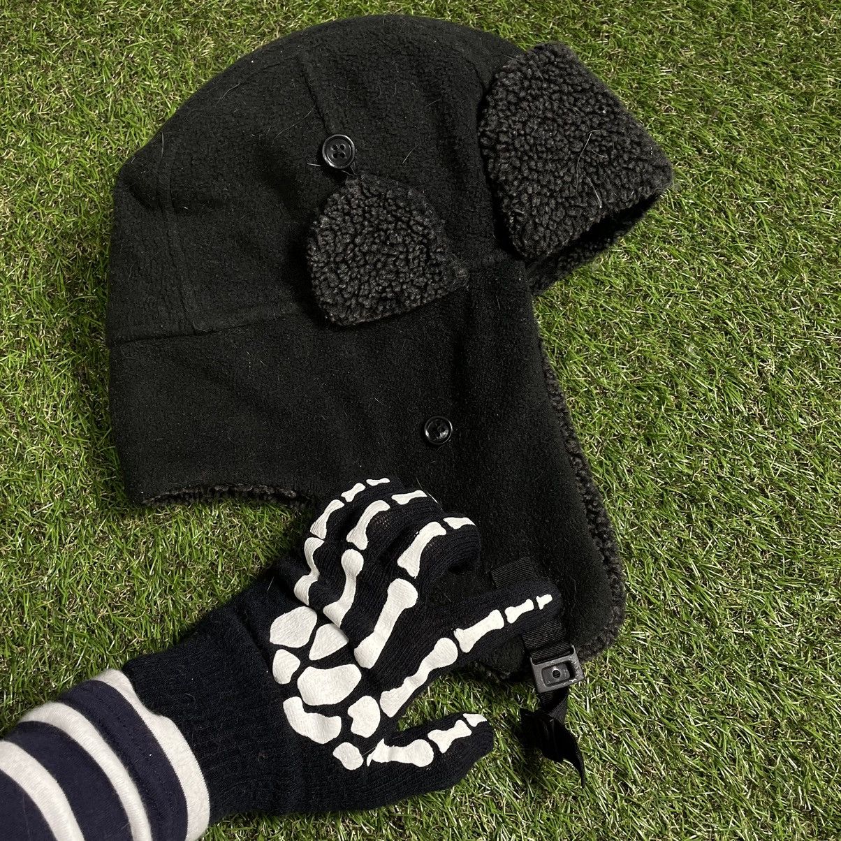 Vintage Vintage Y2K Skeleton Hand Beanie Alt Grunge Streetwear OS Size ONE SIZE - 5 Thumbnail