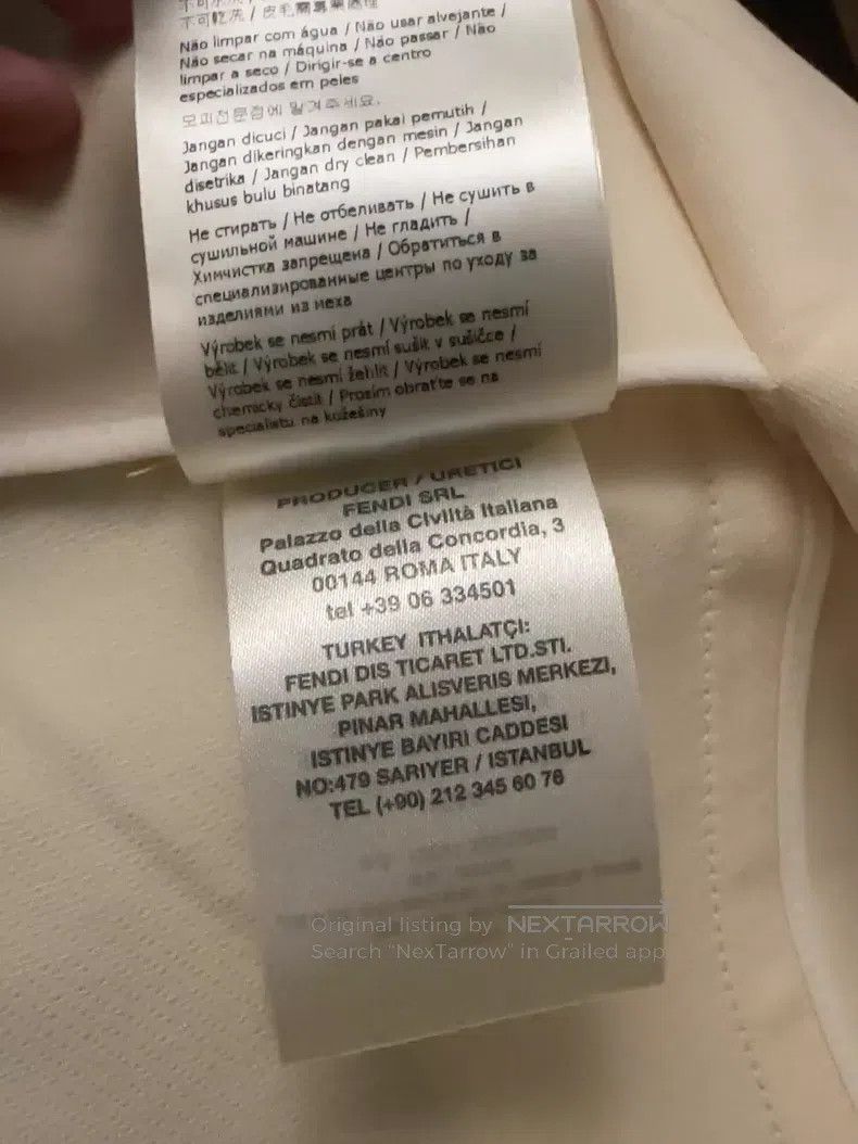Fendi Fendi Printed short-sleeve T-shirt Size XXS / US 00 / IT 34 - 8 Thumbnail
