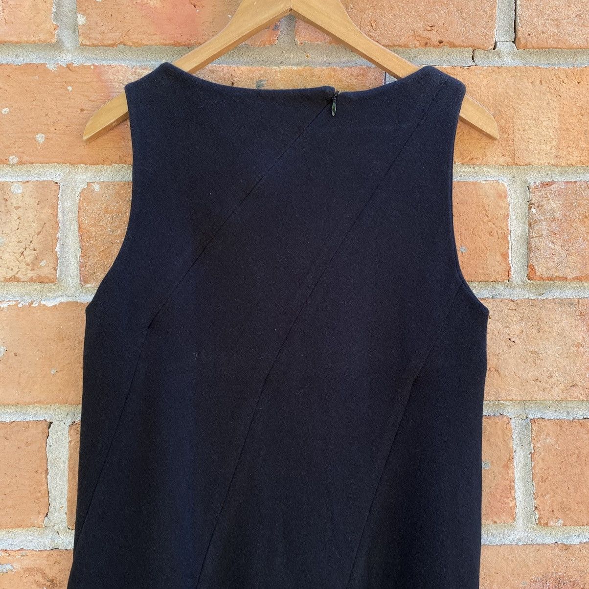 Y's IWISH Elegant Black Fur Maxi Dress Size S / US 4 / IT 40 - 5 Thumbnail