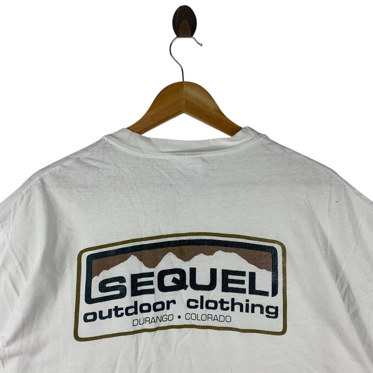 Vintage Vintage SEQUEL Outdoor tee Size US L / EU 52-54 / 3 - 10 Thumbnail