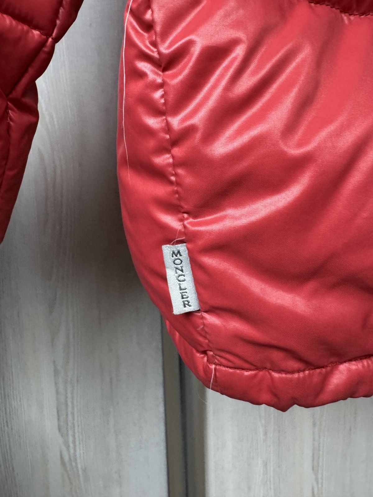 Moncler VTG Moncler Grenoble Red Puffer Down Jacket Rare 90s Snap Size US M / EU 48-50 / 2 - 17 Thumbnail