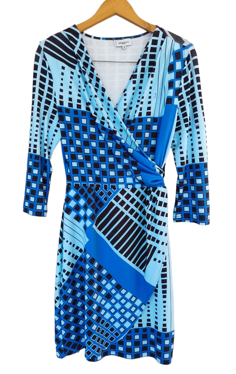 Emilio Pucci Emilio Pucci Silk Jersey Dress Size S / US 4 / IT 40 - 2 Thumbnail