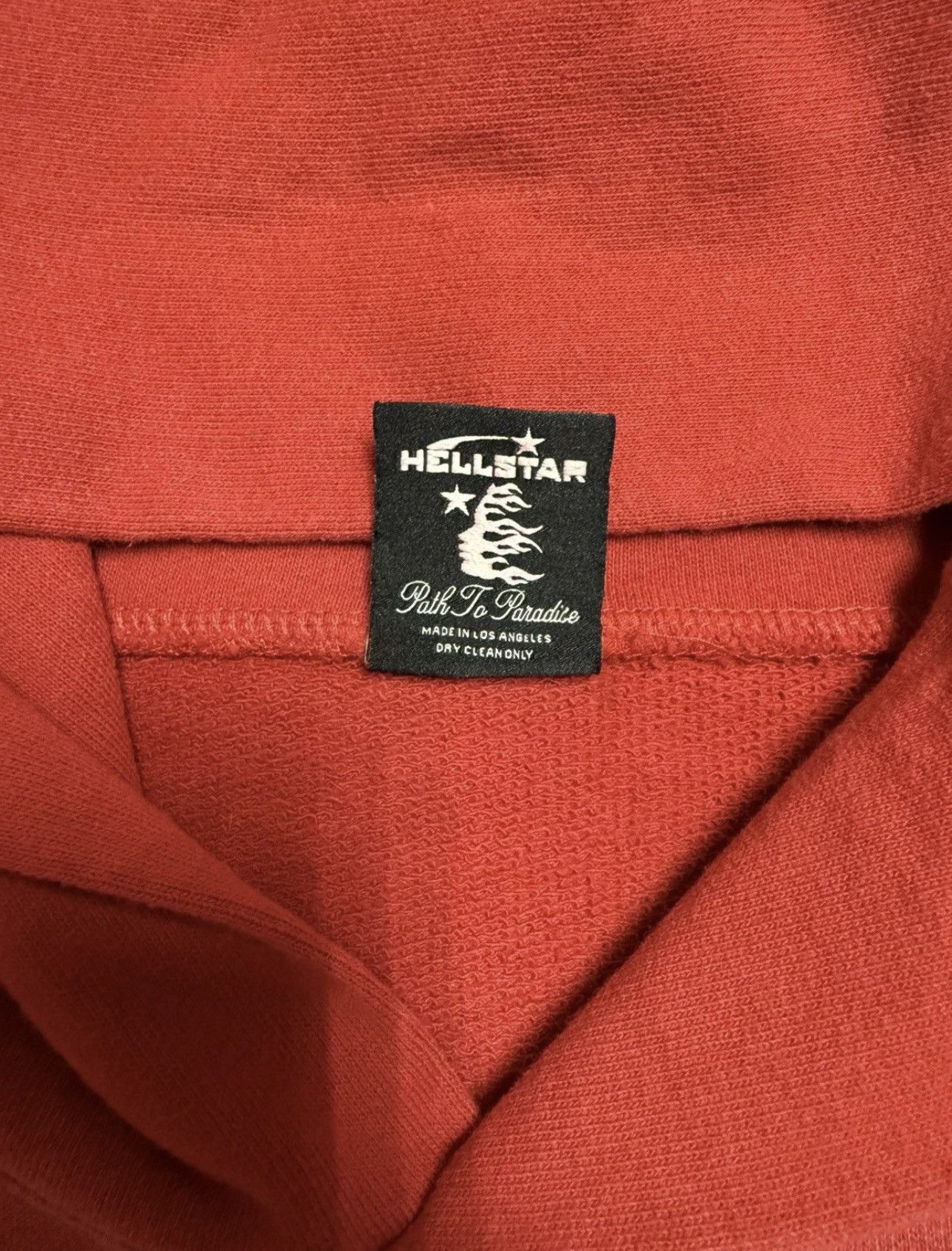HELLSTAR HELLSTAR records red hoodie Size US M / EU 48-50 / 2 - 4 Thumbnail