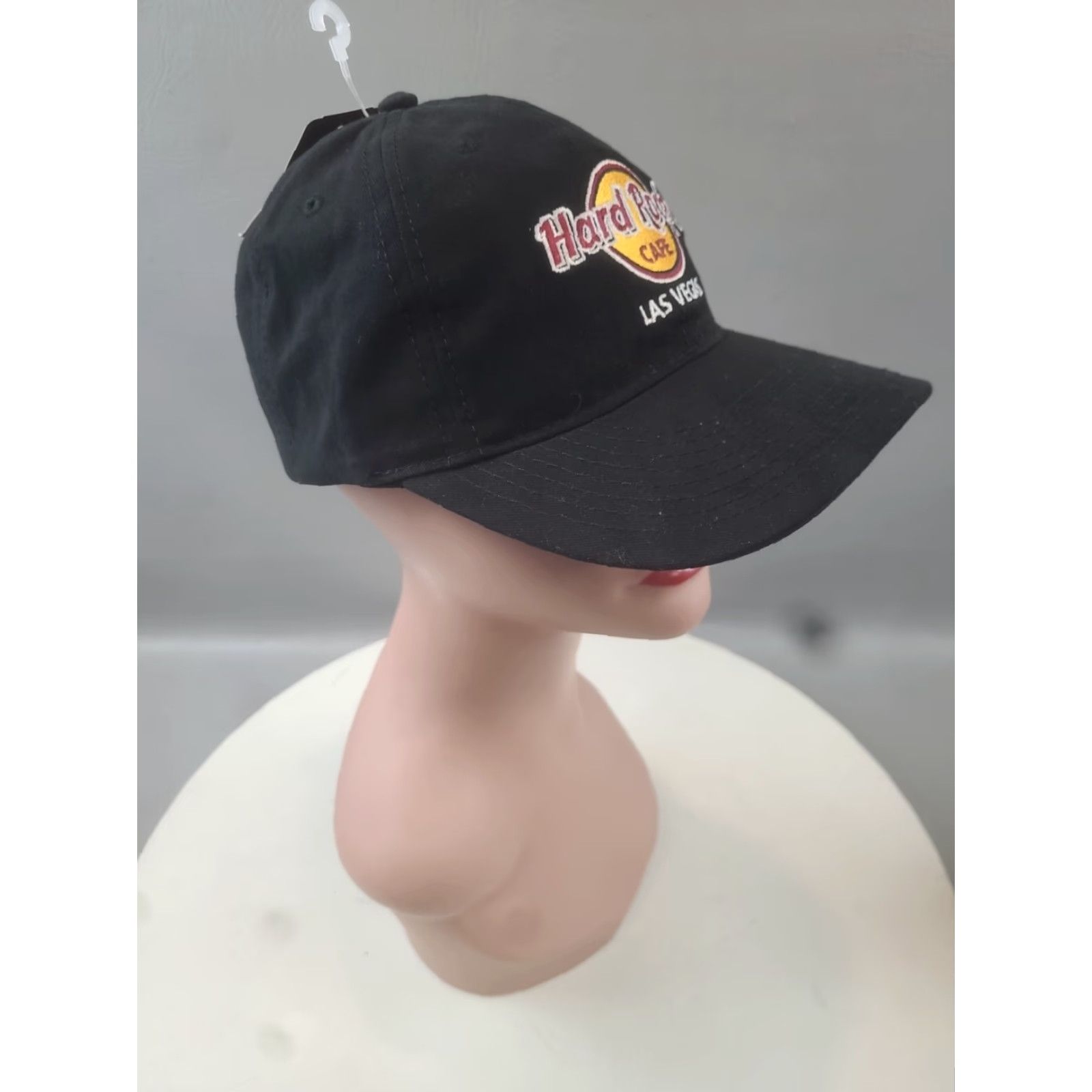 Hard Rock Cafe Hard Rock Cafe Los Vegas NV Hat Cap Black Adjustable Strapback New With Tags Size ONE SIZE - 3 Thumbnail