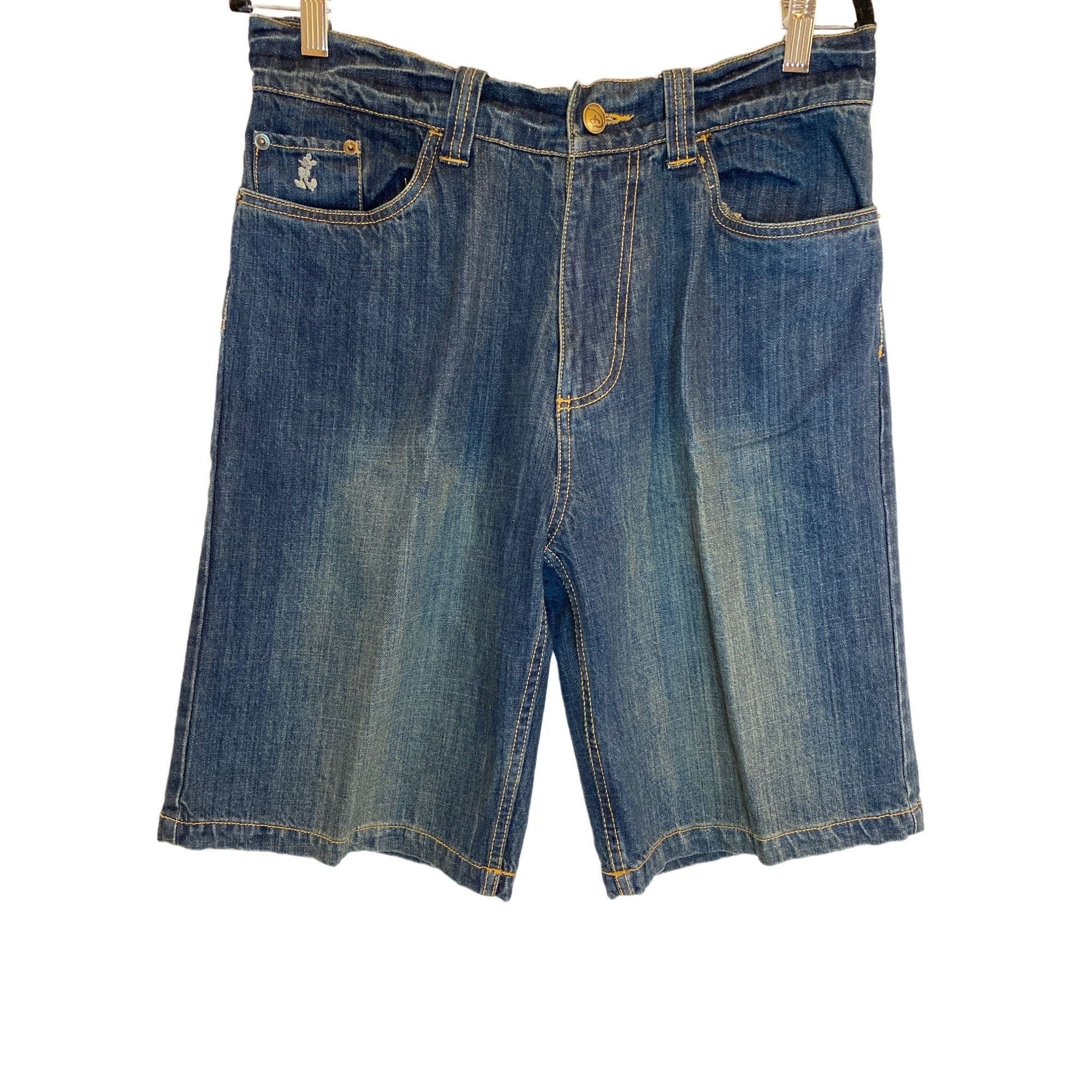 Disney DISNEY STORE MEN'S DARK WASH DENIM SHORTS SZ 32 Size US 32 / EU 48 - 1 Thumbnail