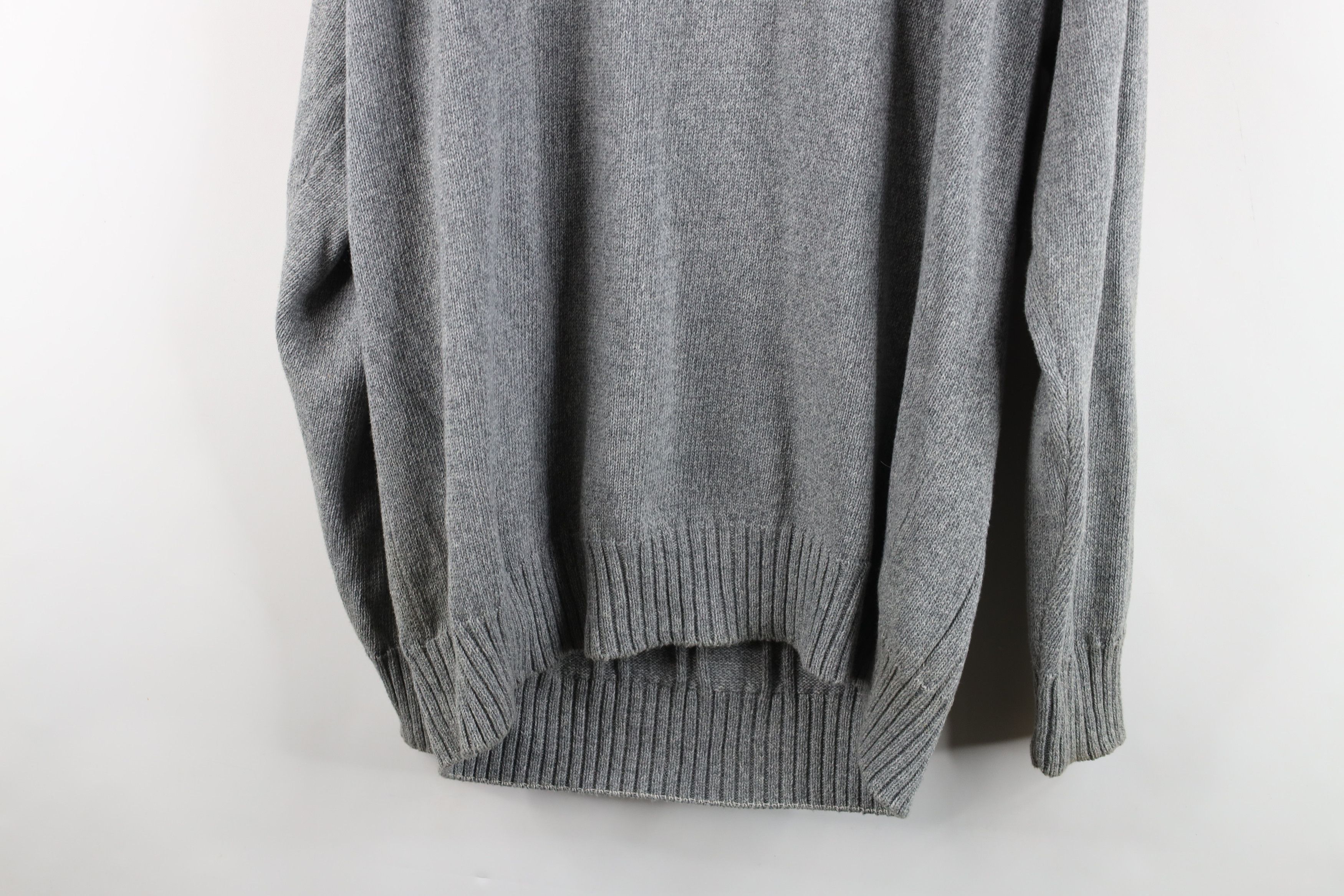 Vintage Vintage 90s Streetwear Block Cotton Ribbed Knit Sweater Size US XL / EU 56 / 4 - 12 Thumbnail