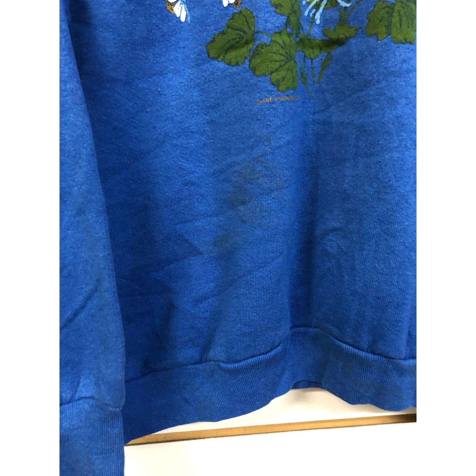Fruit Of The Loom Vintage bird and flowers Sweatshirt size Large 1990s 80s Size US L / EU 52-54 / 3 - 2 Thumbnail