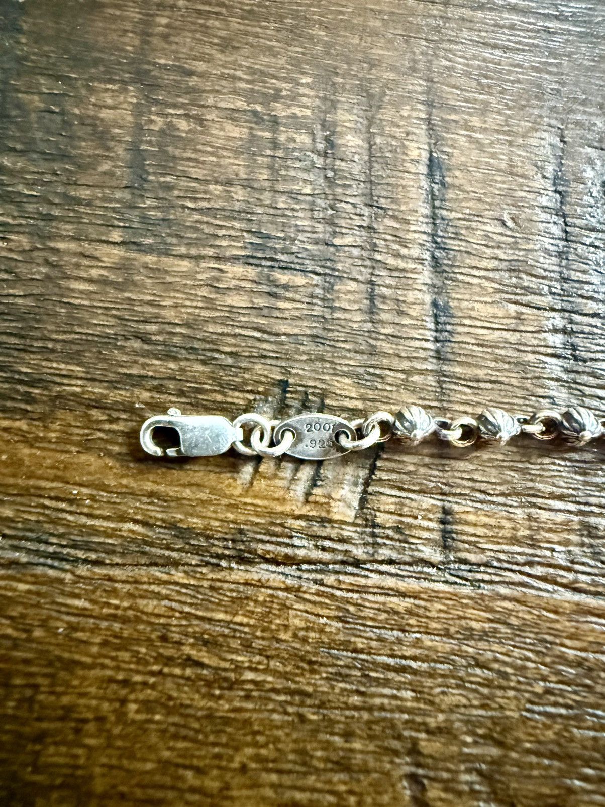 Chrome Hearts Chrome Hearts silver ankle bracelet Size ONE SIZE - 4 Thumbnail