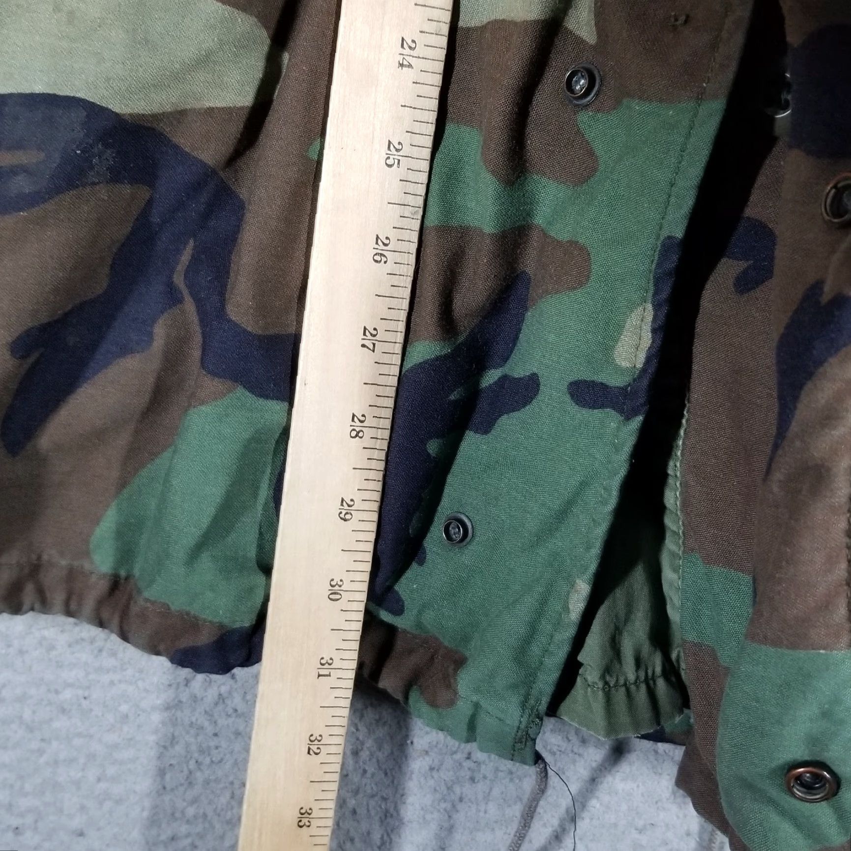 Vintage VINTAGE US Army M65 Field Jacket Men Adult Medium Long Camouflage Cotton Winter Military Style Size US M / EU 48-50 / 2 - 7 Thumbnail