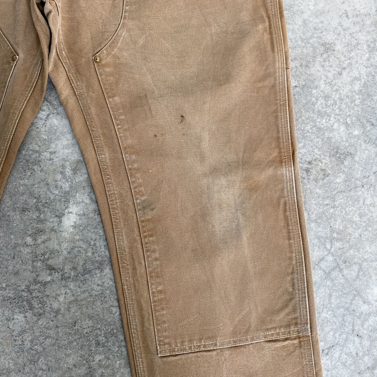 Carhartt Vintage Carhartt Double Knee Faded Tan Carpenter Pants Size US 40 / EU 56 - 7 Thumbnail