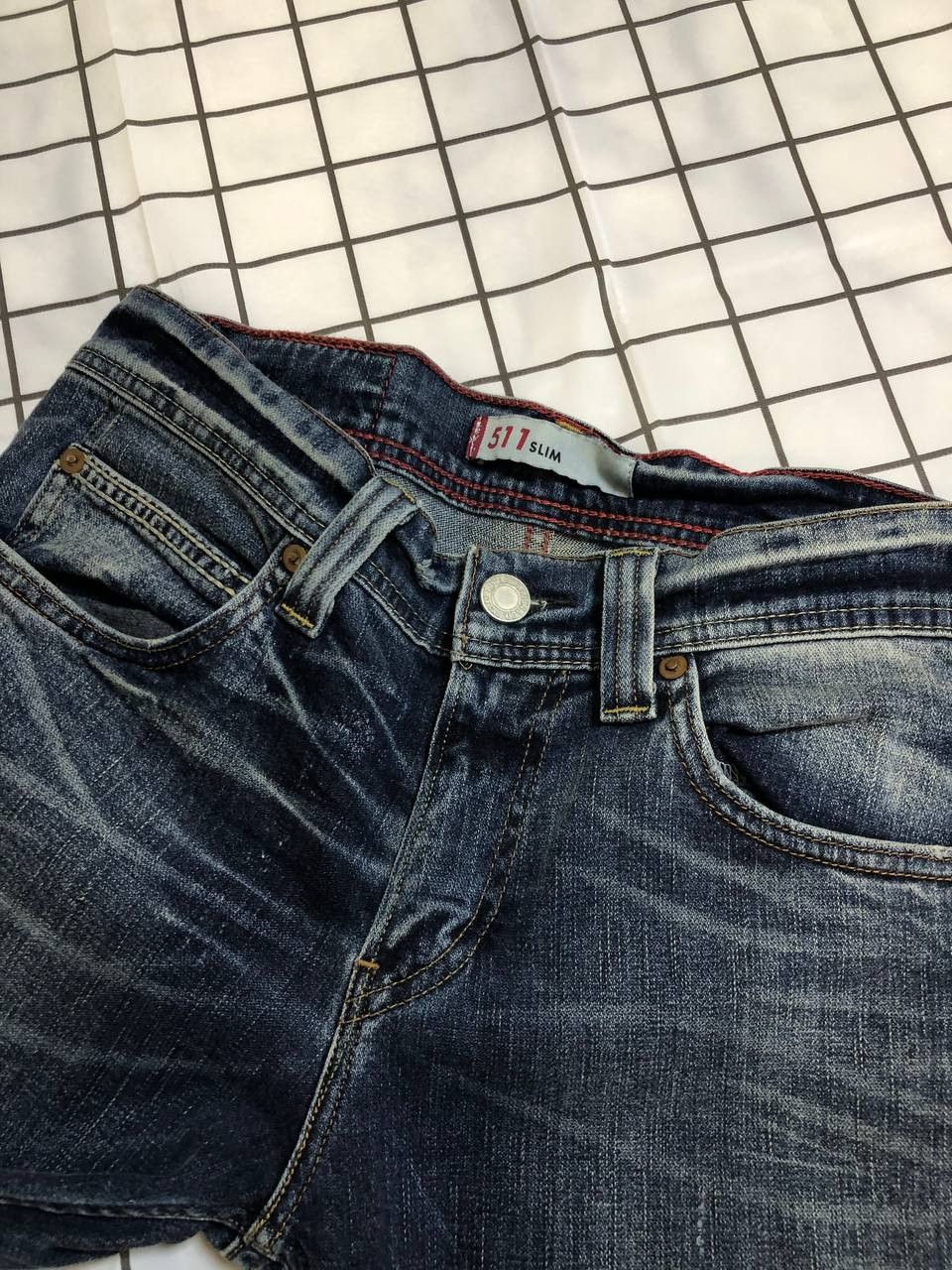 Levi's Levi's 550 Jeans Relaxed Bootcut Denim Tall Stretch Med Blue Size US 32 / EU 48 - 11 Thumbnail