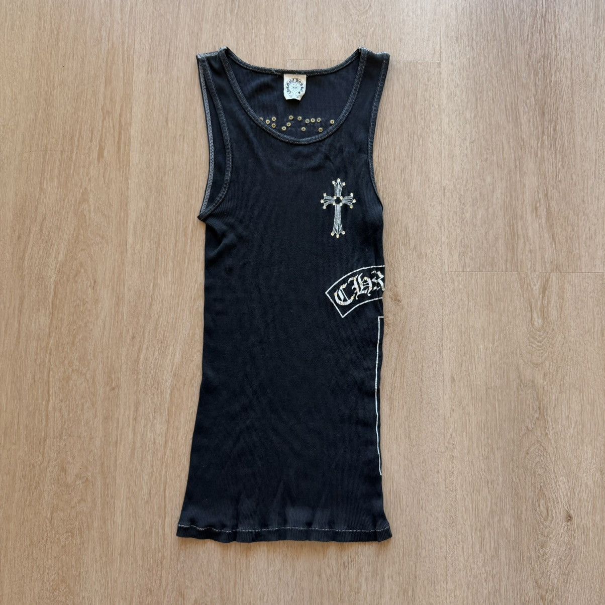 希少 Chrome Hearts レディース タンクトップ スワロフスキー Chrome