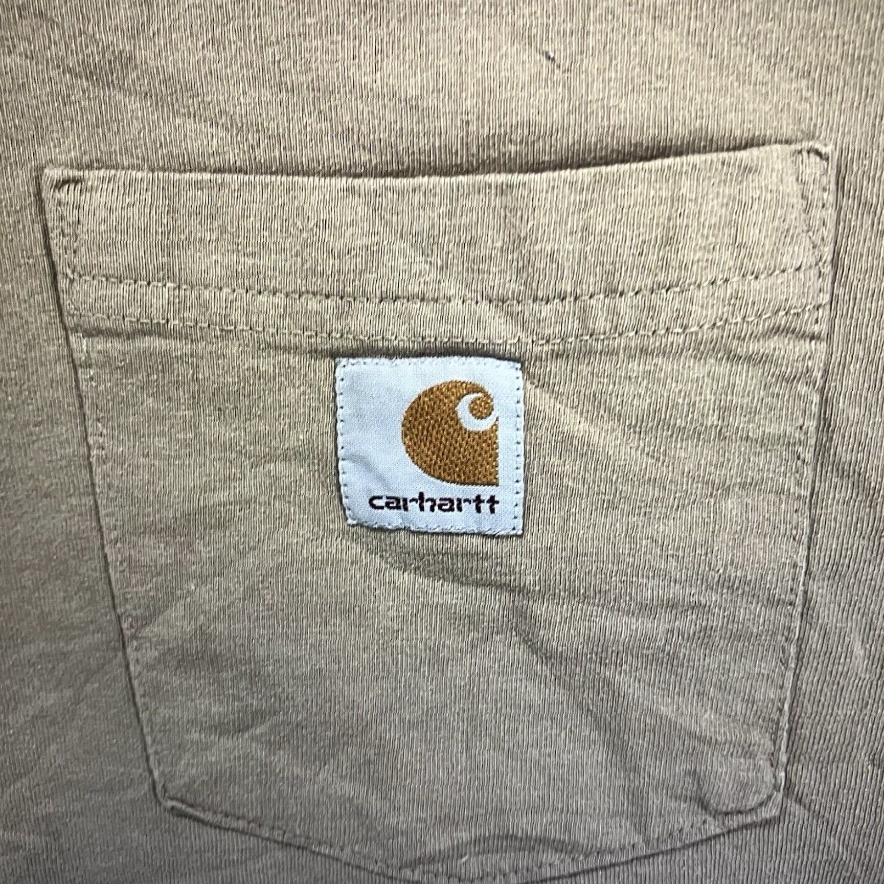 Carhartt VINTAGE Carhartt Men’s T-Shirt Short Sleeve Crew Neck 3XL Brown Heavyweight Cotton Workwear Outdoor Size US XXL / EU 58 / 5 - 3 Thumbnail
