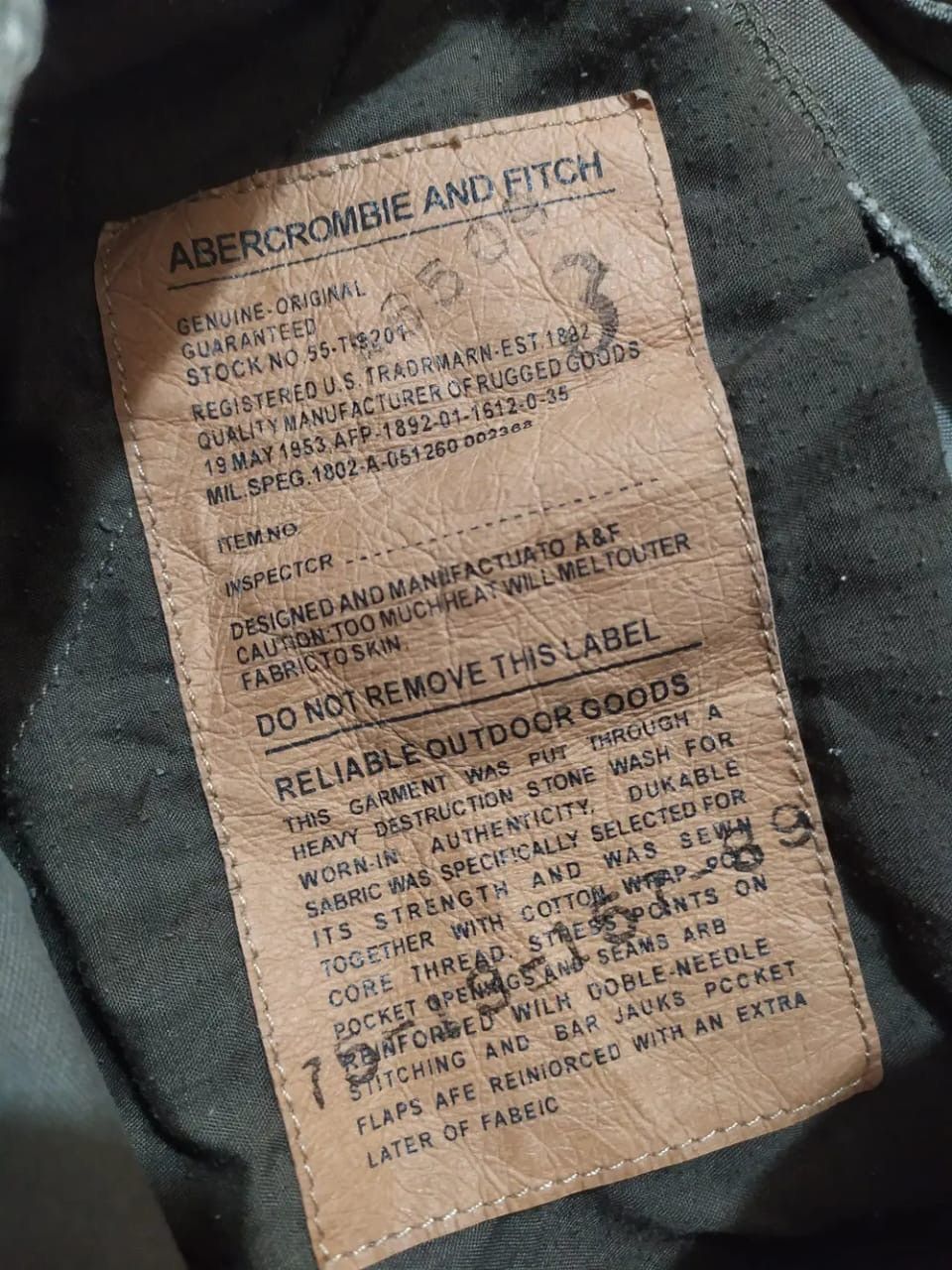 Abercrombie & Fitch Abercrombie & Fitch Multipocket Cargo Tactical Pants Size US 32 / EU 48 - 10 Thumbnail