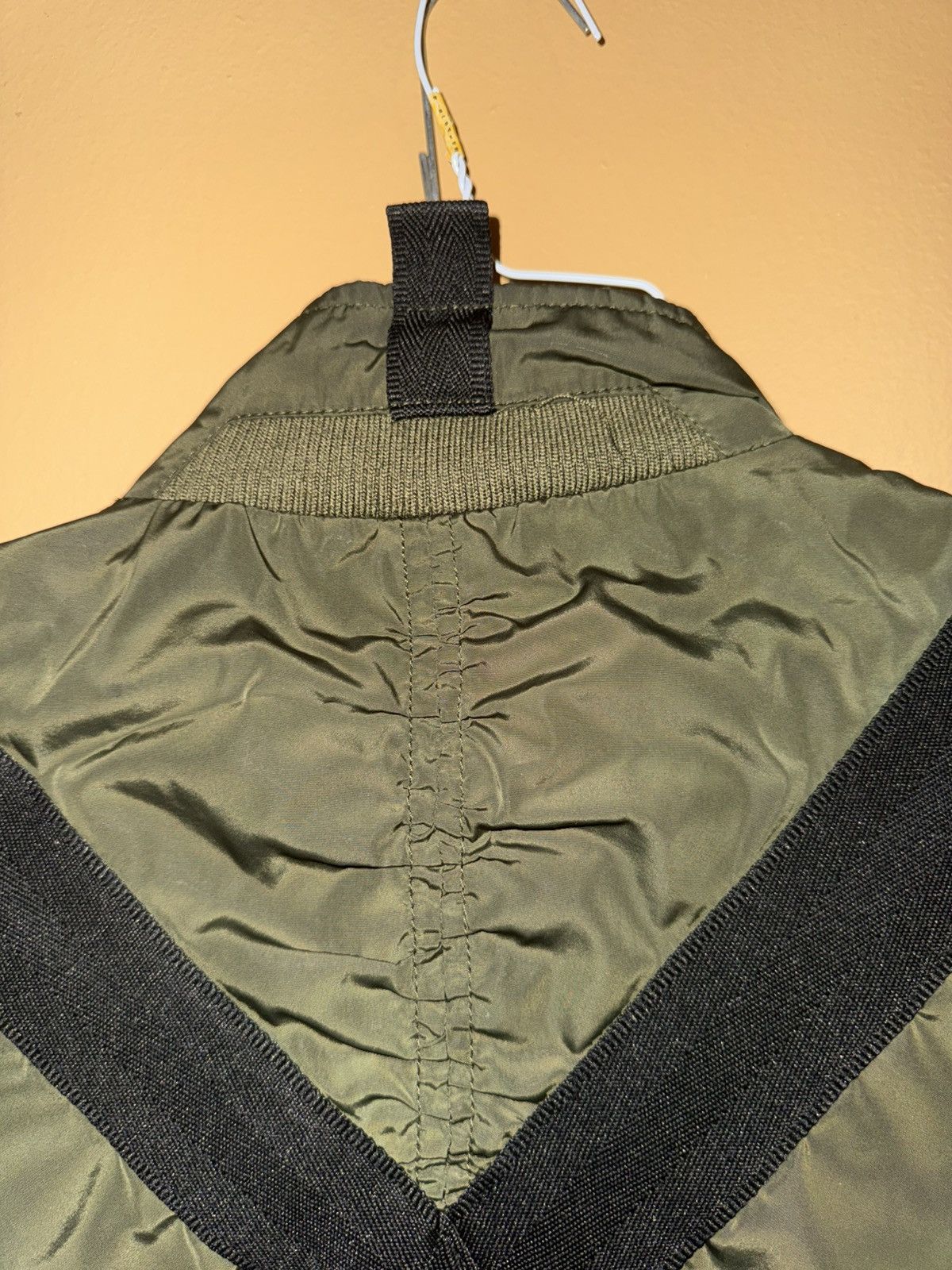 Sean John Sean John Olive Green Bomber parachute Jacket w/BlackStraps Size US XL / EU 56 / 4 - 6 Thumbnail