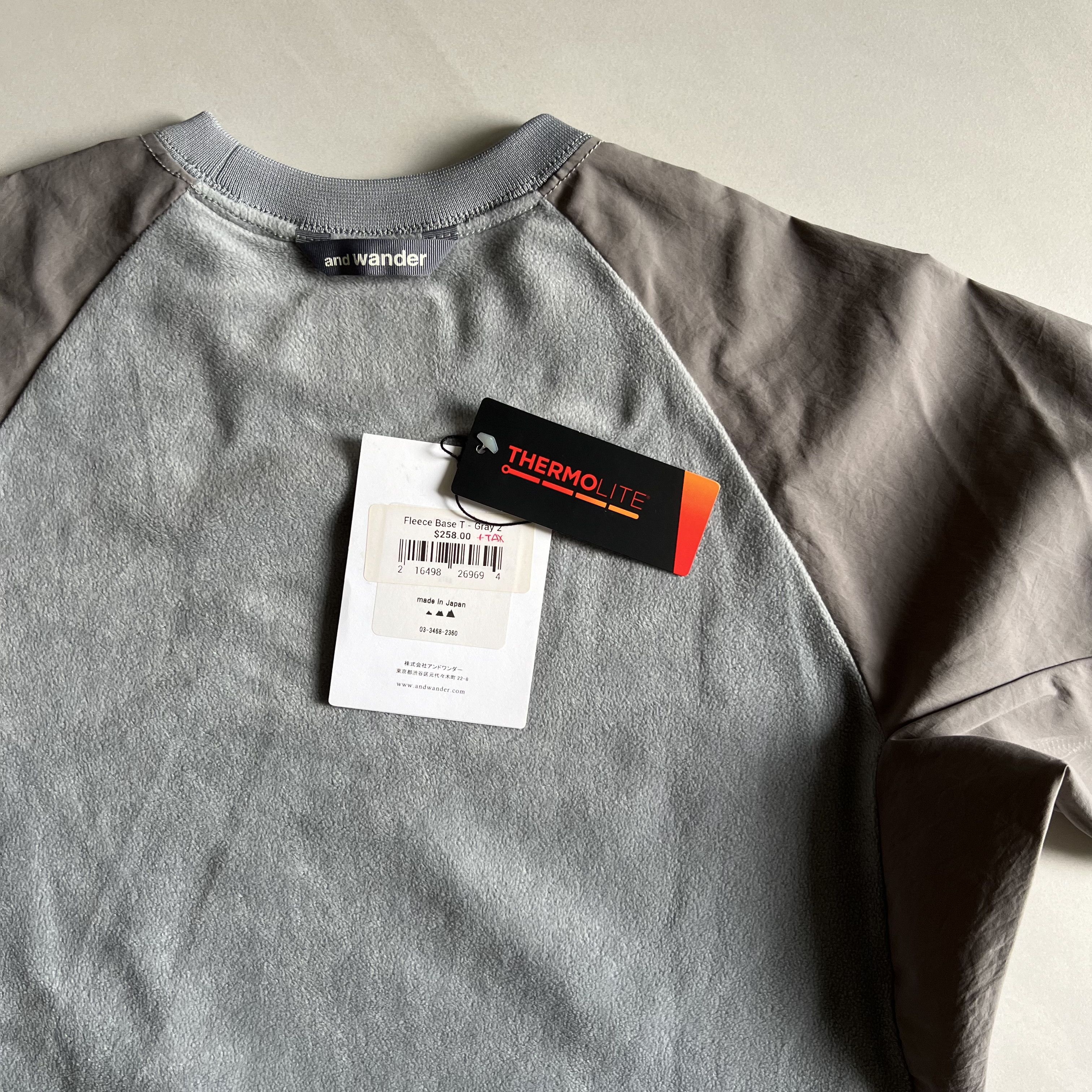 And Wander and wander fleece base T Size US M / EU 48-50 / 2 - 3 Thumbnail