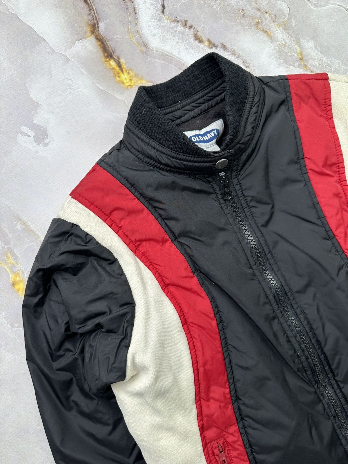 Japanese Brand Vintage Bomber Jacket (E1) Size M / US 6-8 / IT 42-44 - 2 Thumbnail