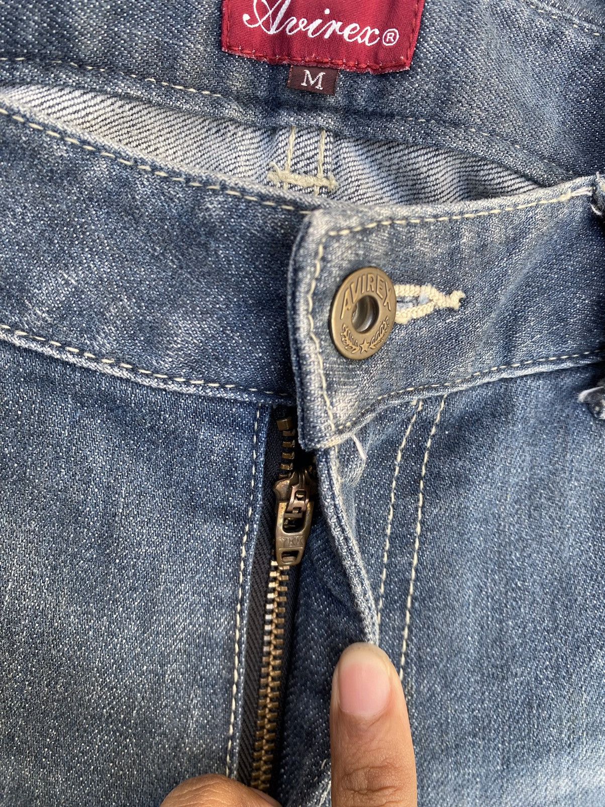 Avirex Avirex Overall Denim Backhit Size US 31 - 9 Thumbnail