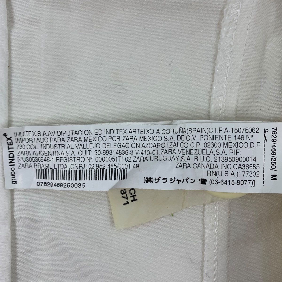 Zara ZARA White Plain Blazer Coat Jacket Size M / US 6-8 / IT 42-44 - 9 Thumbnail